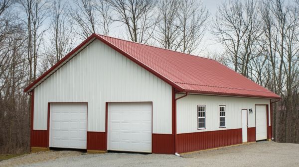 Barn Downspout Repair in Seminole