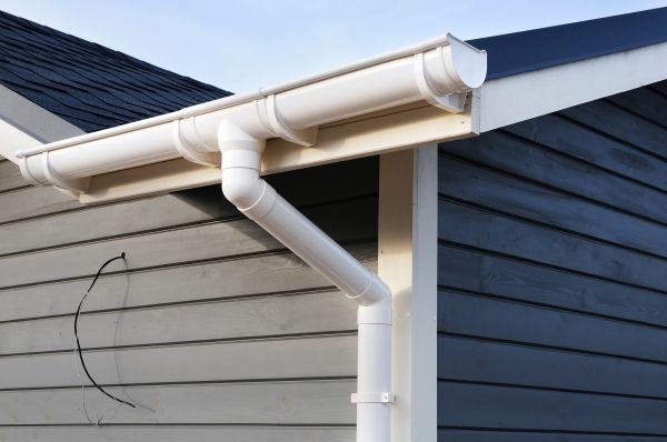 PVC Rain Gutter Installation in Seminole