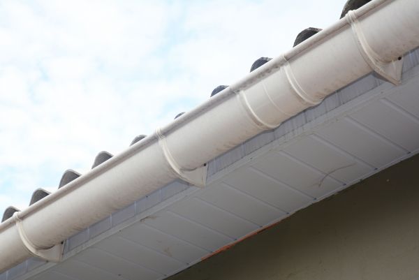 Plastic Gutter Installation in Seminole