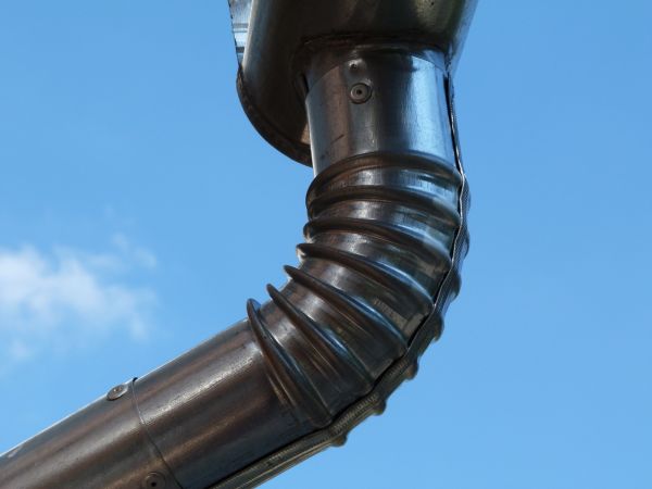 Metal Downspout Installation in Seminole