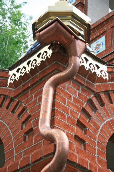 Church Downspout Installation in Seminole